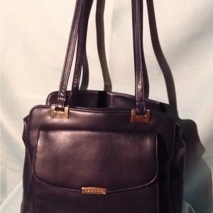 TANDEM NAVY BLUE SHOULDER HANDBAG